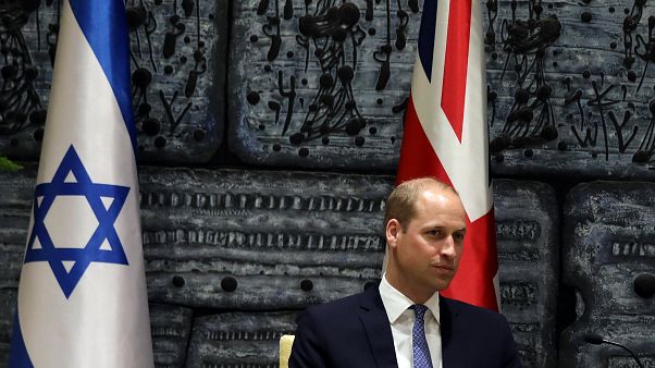 Le Prince William reçu par Netanyahu Le Prince William reçu par Netanyahu