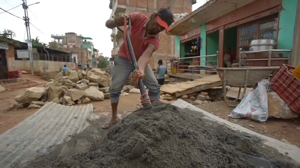 La lenta reconstrucción de Nepal La lenta reconstrucción de Nepal