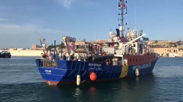El Lifeline sigue sin poder atracar en Malta El Lifeline sigue sin poder atracar en Malta