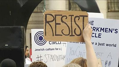 Proteste a New York contro il "Muslim Ban" di Trump
