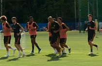 Inglaterra-Bélgica, duelo de líderes