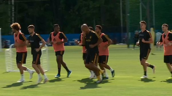 Inglaterra-Bélgica, duelo de líderes Inglaterra-Bélgica, duelo de líderes