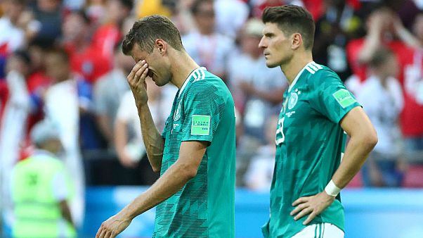 Mondial : l'Allemagne éliminée dès le premier tour Mondial : l'Allemagne éliminée dès le premier tour