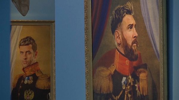 St. Petersburg exhibition paints WC players 'Like the Gods' St. Petersburg exhibition paints WC players 'Like the Gods'