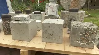 Magyar szabadalom: hulladékból beton
