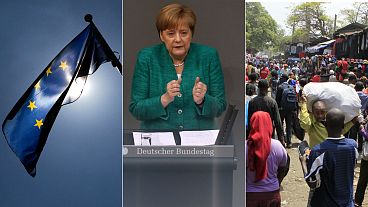 Live updates: EU migration summit, Merkel 'make-or-break' and Kenya market fire
