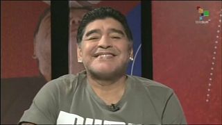 Maradona diz que está perfeito e que nunca esteve melhor