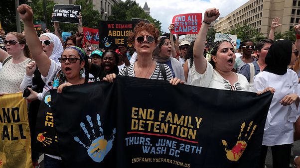 Proteste gegen US-Einwanderungspolitik Proteste gegen US-Einwanderungspolitik