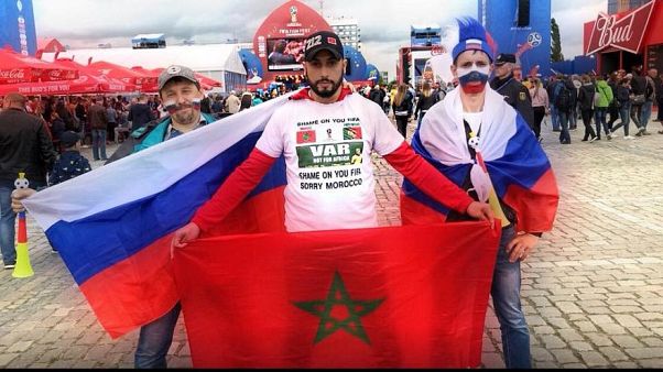 Marokko-Fan wegen FIFA-kritischem T-Shirt in Russland festgenommen Marokko-Fan wegen FIFA-kritischem T-Shirt in Russland festgenommen