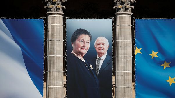 Simone Veil wird im Pantheon bestattet Simone Veil wird im Pantheon bestattet