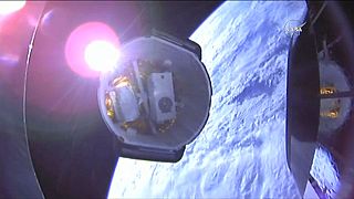 شاهد:  ناسا تطلق سفينة فضائية محملة بروبوت لنقل أخبار الفضاء