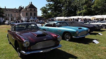 Iconic cars compete for grand prize