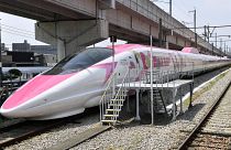 Hello Kitty-vonat Japánban