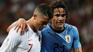 Russia 2018: Cavani manda a casa Cristiano Ronaldo, Uruguay ai quarti