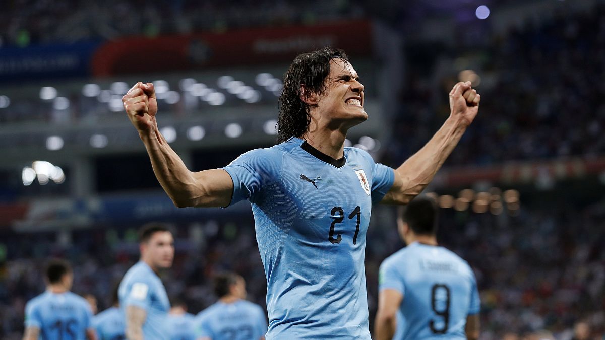 Uruguay bezwingt Portugal 2:1 und steht im WM-Viertelfinale