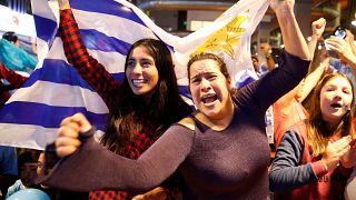 L'allégresse côté uruguayen, l'affliction côté portugais