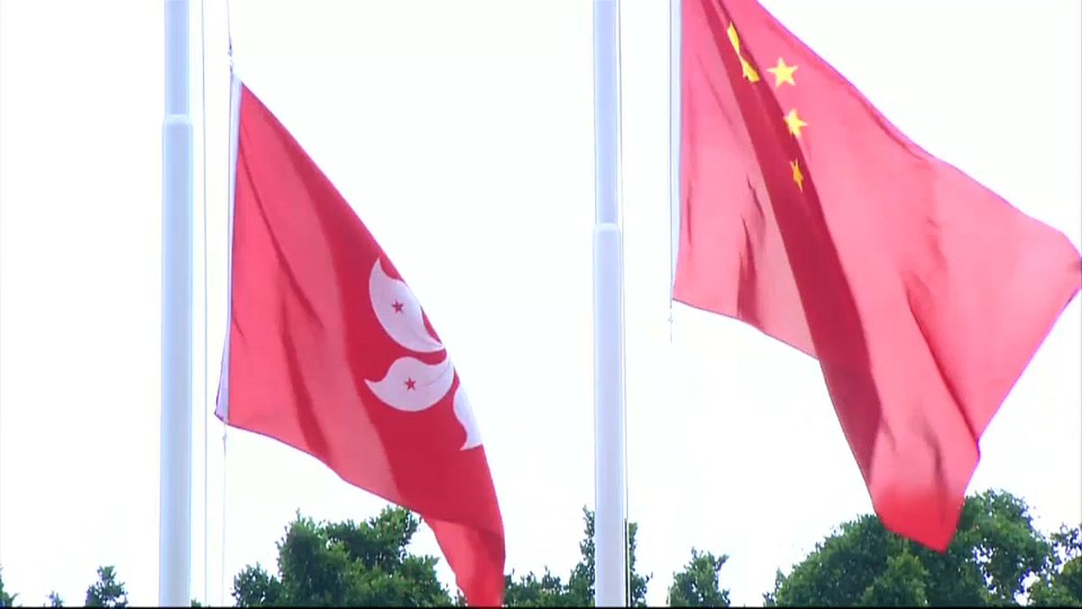 Hong Kong marks 21st anniversary of return to Chinese rule 