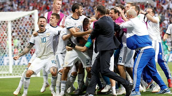 Russia knocks out Spain in penalty shoot-out Russia knocks out Spain in penalty shoot-out