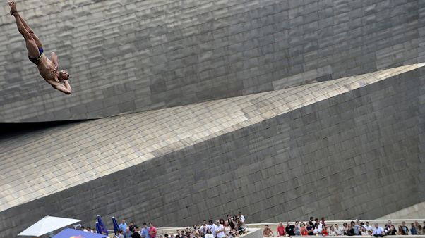 Os melhores saltos para a água Os melhores saltos para a água
