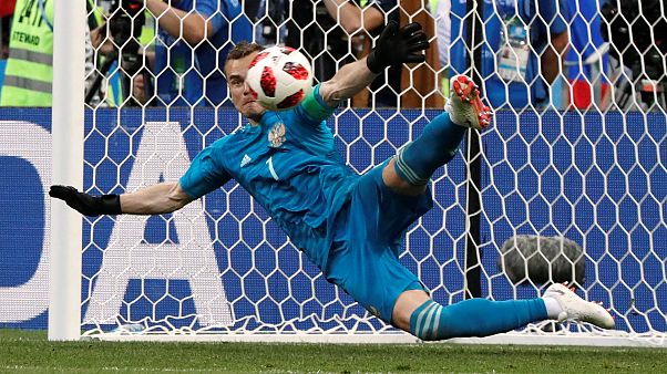 WM: Russland steht im Viertelfinale WM: Russland steht im Viertelfinale