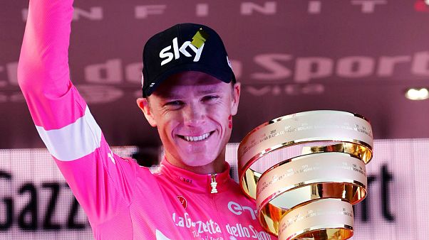 Team Sky'ın Büyük Britanyalı bisikletçisi Chris Froome Team Sky'ın Büyük Britanyalı bisikletçisi Chris Froome