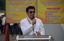 Mayor 'killed by sniper' during city hall ceremony in Philippines