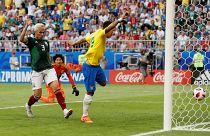 Brasil elimina a México del Mundial de Rusia
