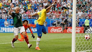 Brasil elimina a México del Mundial de Rusia