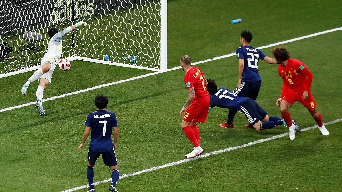 كأس العالم 2018: المنتخب البلجيكي يسجل هدف الفوز أمام  اليابان في الوقت بدل الضائع
