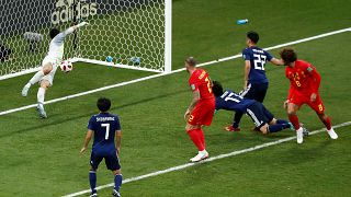 كأس العالم 2018: المنتخب البلجيكي يسجل هدف الفوز أمام  اليابان في الوقت بدل الضائع