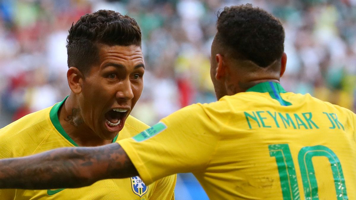 برزیل با دو گل نیمار و فیرمینو صعود کرد