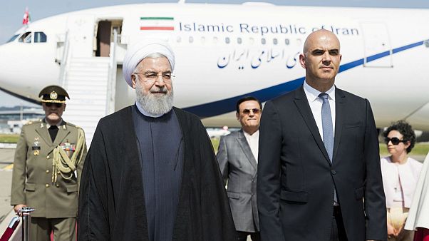 روحانی رئیسجمهور ایران و رئیسجمهور سوئیس روحانی رئیسجمهور ایران و رئیسجمهور سوئیس