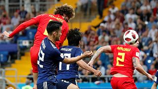 Japonya-Belçika Dünya Kupası karşılaşması 