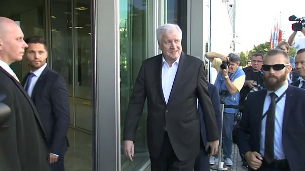 German Chancellor Merkel says compromise on migration reached with CSU German Chancellor Merkel says compromise on migration reached with CSU
