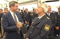 New Border Police at Bavarian and Austrian border