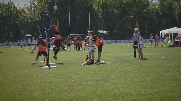 Florencia celebra la sexta edición del mundial de Quidditch Florencia celebra la sexta edición del mundial de Quidditch