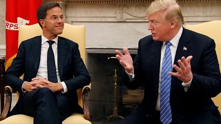 "Nem" – szakította félbe Donald Trumpot a holland kormányfő