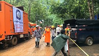 Multi-national efforts double at the Thai cave rescue