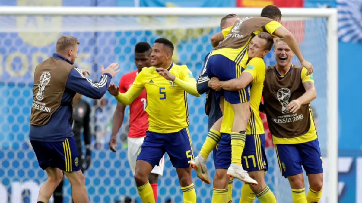 La solidez de Suecia se impuso al arrojo de Suiza en el Mundial