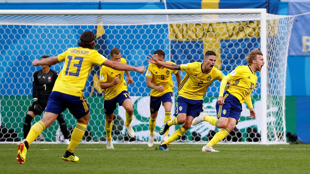Μουντιάλ 2018: Η Σουηδία στα προημιτελικά - Νίκησε με 1-0 την Ελβετία 