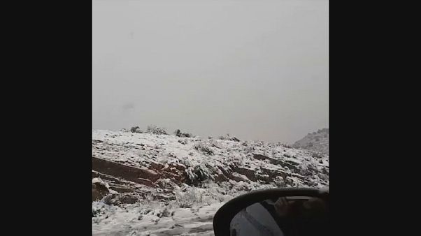 Nevadas en el sur de Sudáfrica Nevadas en el sur de Sudáfrica