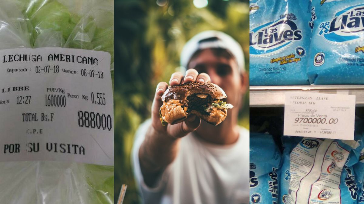 ¿Media hamburguesa?:  Esto es lo que el sueldo de un mes puede comprar en Venezuela