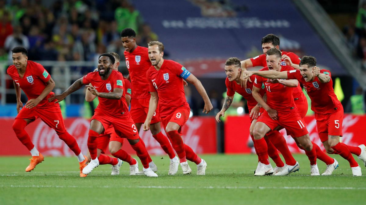 برتری انگلیس برابر کلمبیا در جام جهانی