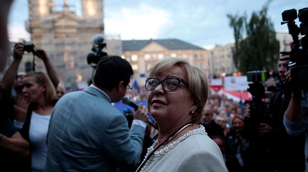 Nem hajlandó nyugdíjba menni a lengyel legfelsőbb bíróság elnöke Nem hajlandó nyugdíjba menni a lengyel legfelsőbb bíróság elnöke
