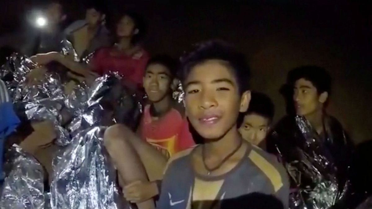 Watch: Thai boys shown smiling, receiving medical care in new video