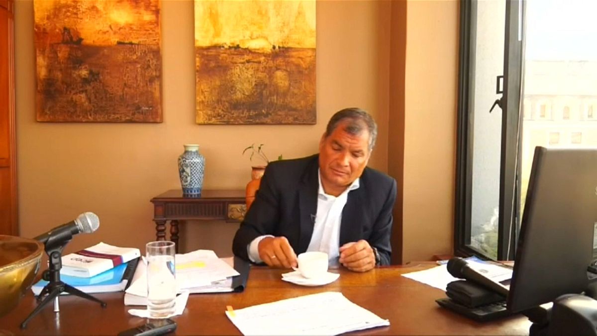 Haftbefehl gegen Ecuadors Ex-Päsident Correa
