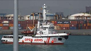 L'ong Open Arms arriva in Spagna 