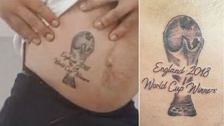 'It's coming home': English superfan gets 'World Cup Winners' tattoo after epiphany