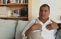 Haftbefehl: Ex-Präsident Correa nimmt Stellung
