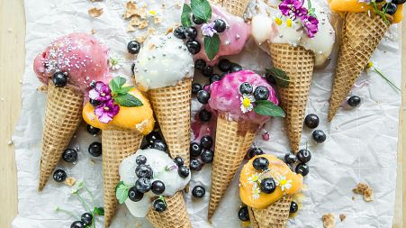 A walk in London's ice cream museum